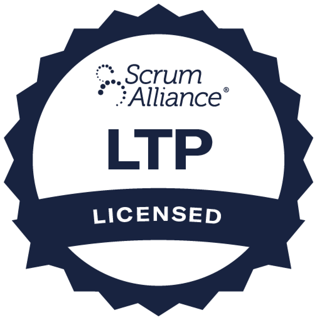 Scrum Alliance Licensed Training Partner badge